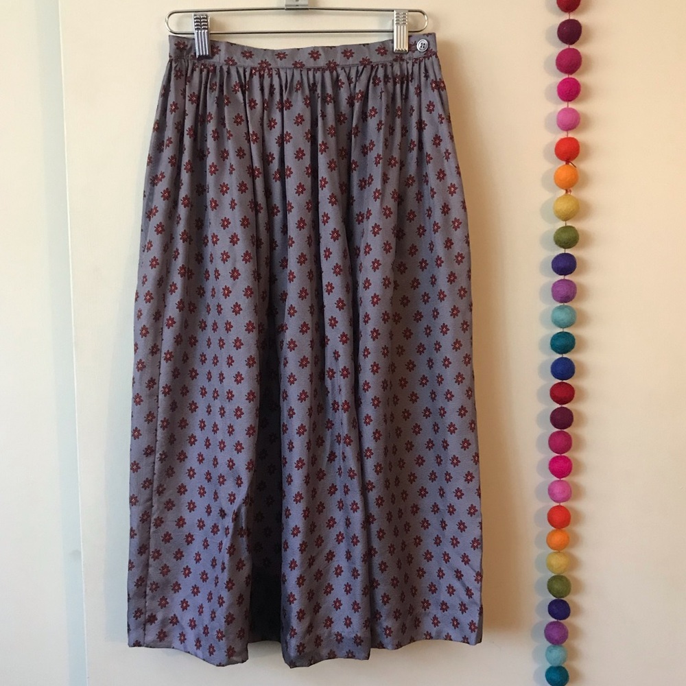 Vintage Calvin Klein floral skirt 6